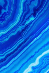 Obraz premium Blue marble ink colorful pattern texture abstract background wallpaper