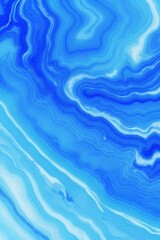 Obraz premium Blue marble ink colorful pattern texture abstract background wallpaper