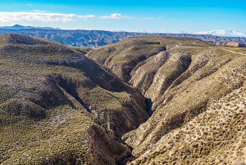 "Coloraos" of Gorafe badlands desert in Andalusia, Spain