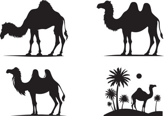 About camel silhouette, illustration 3.eps
