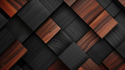 Black and Rosewood abstract shape background presentation design. PowerPoint and Business...