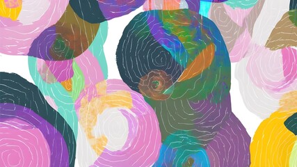 Abstract art wallpaper generated with ai