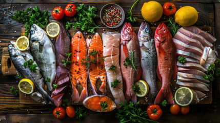 Seafood in all its glory: the secrets of culinary excellence. 