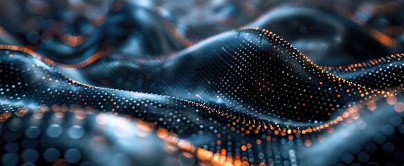 High-resolution image of nanocomposite materials, emphasizing their strength and lightweight characteristics for futuristic designs