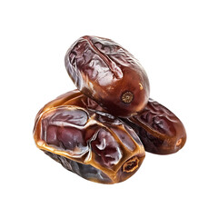 Dates fruit isolated on transparent background