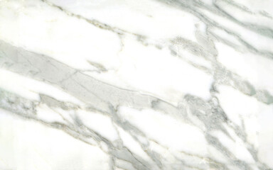Simple white Calacatta Carrara marble pattern