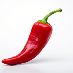 spinach on a white background сreated with Generative Ai