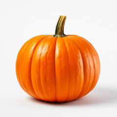 Obraz premium pumpkin on a white background сreated with Generative Ai