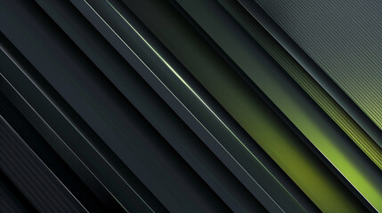 Obraz premium Black and Pista green with templates metal texture soft lines tech gradient abstract diagonal background 