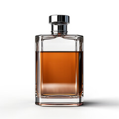 flask on a white background сreated with Generative Ai