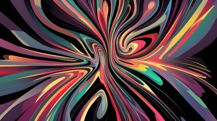 wallpaper featuring vibrant hues and abstract artwork