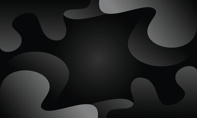 background shapes modern illustration dark color