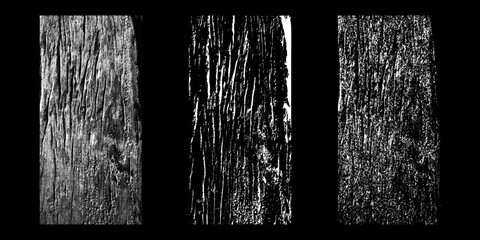 Black and white surface with a vintage rough texture