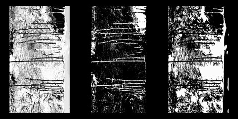 Black and white surface with a vintage rough texture