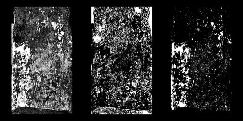 Black and white surface with a vintage rough texture