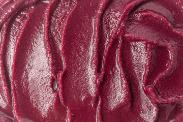 Brazilian acai creamy texture background