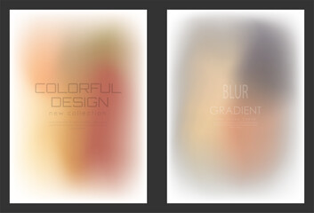Gradient with blur, Background for the design of the title pages of a book, magazine catalog. A template for a banner, poster and brochure. An abstract version of modern design