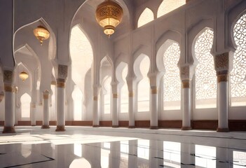 interior of a mosque