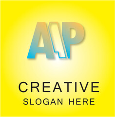 AAP 3 Letter Logo Creative	