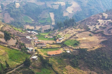 Foto auf Glas Rural landscapes in Peru © Galyna Andrushko