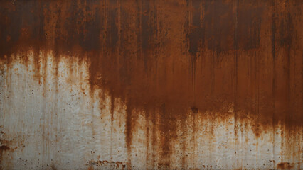 Naklejka premium Discovering Textural Oxidation: Grunge & Detailed Rust Iron, Set in Oxidized Metal