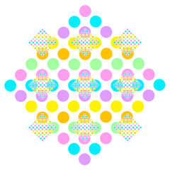 pastel pattern honeycomb26