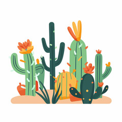 cactus in the desert