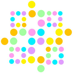 pastel pattern honeycomb54