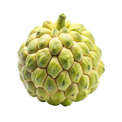 Fototapeta premium Custard apple. isolated on a transparent background.