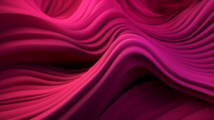 3d gradient magenta abstract background сreated with Generative Ai
