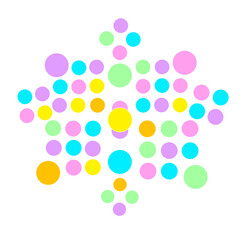 pastel pattern honeycomb61