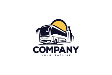 Bus Logo Design - Auto Logo Design- Transport Logo Design