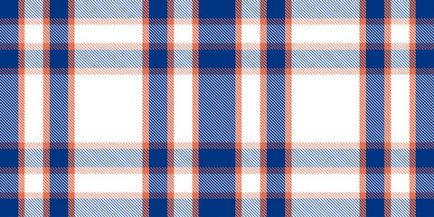 Gingham pattern background. Retro tablecloth texture. Abstract color full of Scott pattern. Pastel gingham seamless background for print on fabric. Vector art.