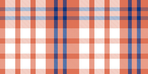 Gingham pattern background. Retro tablecloth texture. Abstract color full of Scott pattern. Pastel gingham seamless background for print on fabric. Vector art.