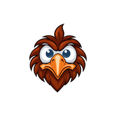 Obraz premium Thanksgiving Turkey Bird Cartoon Mascot Character. Vector Illustration Flat Design Isolated On White Background