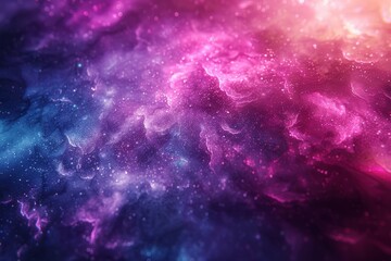 Vibrant Galaxy Filled With Stars