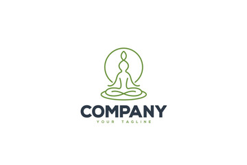 Yoga Logo Design - Spa Logo Design - Meditation Logo Design	

