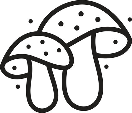 recommend clip art: Poisonous mushrooms Vector illustration drawn by hand, family of inedible mushrooms Dangerous mushrooms, toadstool, fly agaric, white toadstool, family of mushrooms isolated on a white background