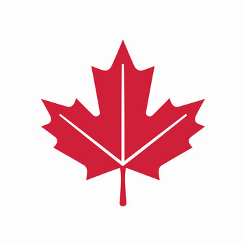 recommend clip art: Maple leaf vector icon. Maple leaf vector illustration. Canada vector symbol maple leaf clip art. Red maple leaf.