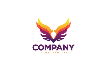 Obraz premium Eagle Logo Design - Hawk Logo Design - Bird Logo Design 