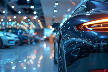 Cars Parked in Underground Garage