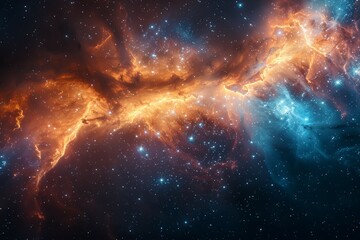 A Vibrant Star Cluster Illuminating the Sky