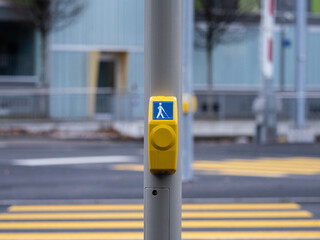 Traffic light control for blind people persons
