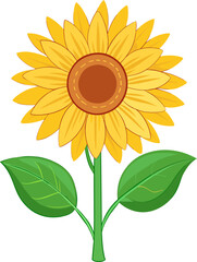 Fototapeta premium Minimalist sunflower beach woman umbrella trendy elemant vintage car ice cream cone element sunglasses tshirt tropical leave summer fruit watermelon Silhouette Vector Graphics element illustration