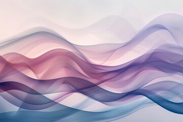 Obraz premium Creative abstract panorama with flowing organic shapes and soothing color transitions Designed for modern aesthetic wallpapers