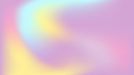 Blurred spring Gradient pastel color y2k background. Pink and blue sky blend banner. Abstract trendy empty template