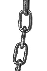 Obraz premium Chain isolated on white background