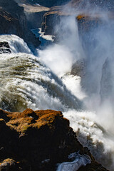 Golden Falls - The Spectacular Gullfoss Waterfalls of Iceland