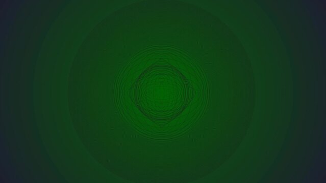 Green and black circles abstract futuristic hi-tech motion green screen background. Video animation Ultra HD 4K 3840x2160