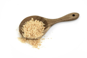 Hazelnut flours isolated on white background. Hazelnut Flours (Black Sea Organic Hazelnut)